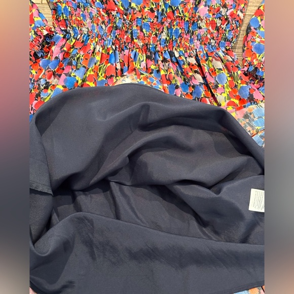 New! J Crew Cinched Waist Dress in Watercolor Floral Print Size Small - Picture 8 of 10